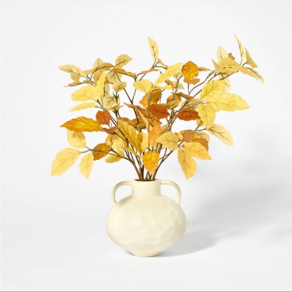 Studio McGee Fall 2024 Potted Fall Leaf Arrangement